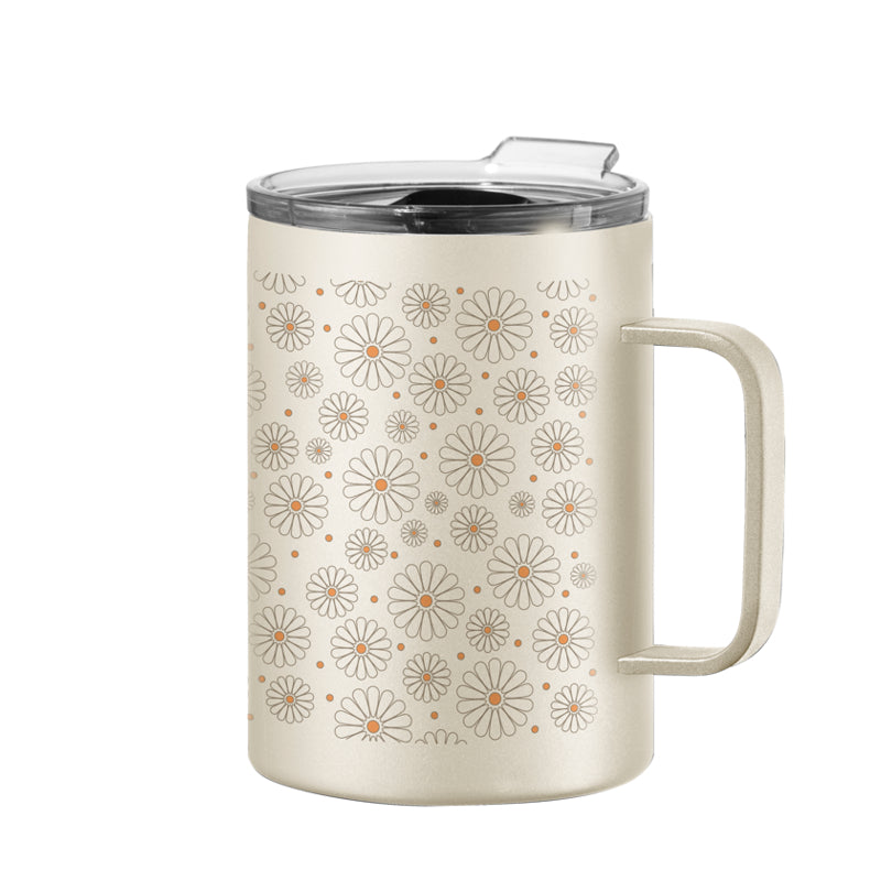 Insulated Daisy Mug