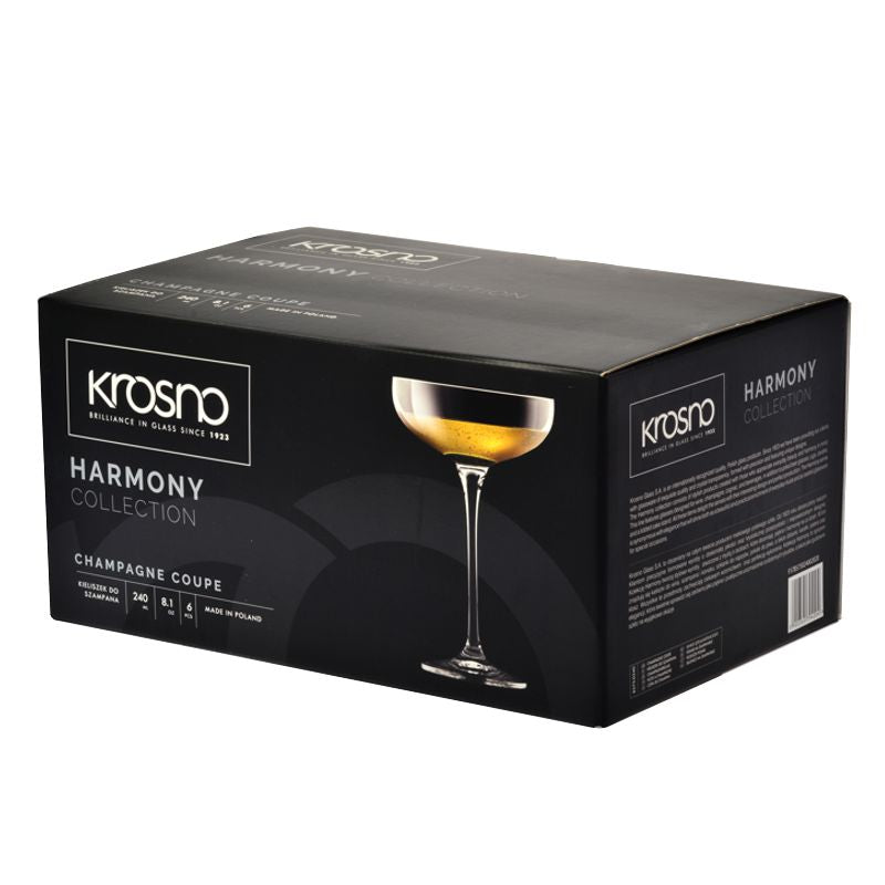 Harmony Champagne Glasses - Set of 6