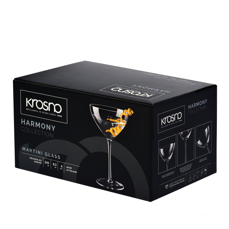 Harmony Martini Glasses - Set of 6