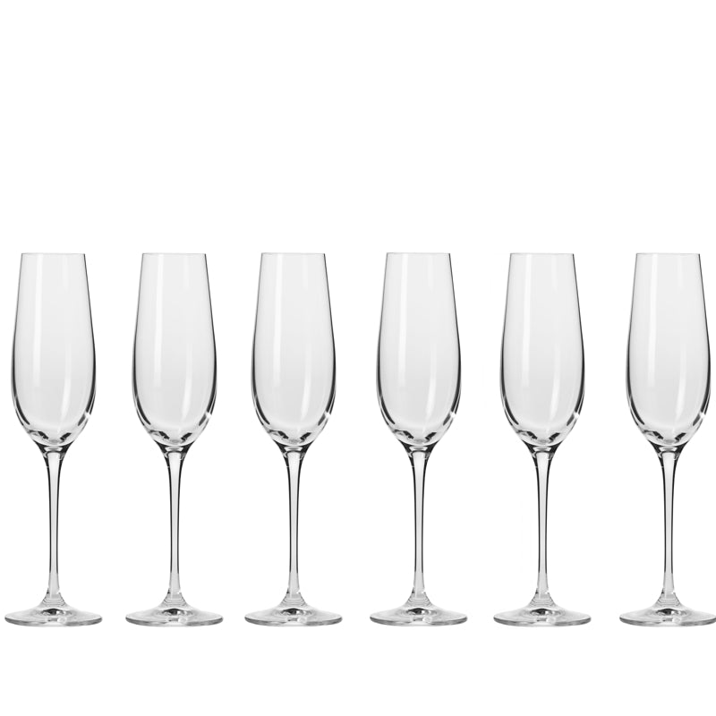 Harmony Flute Glasses - Set of 6