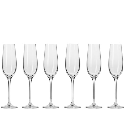 Harmony Flute Glasses - Set of 6