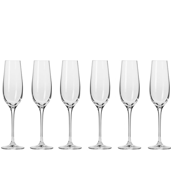 Harmony Flute Glasses - Set of 6
