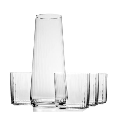 Carafe and Tumblers Set - 5 pcs