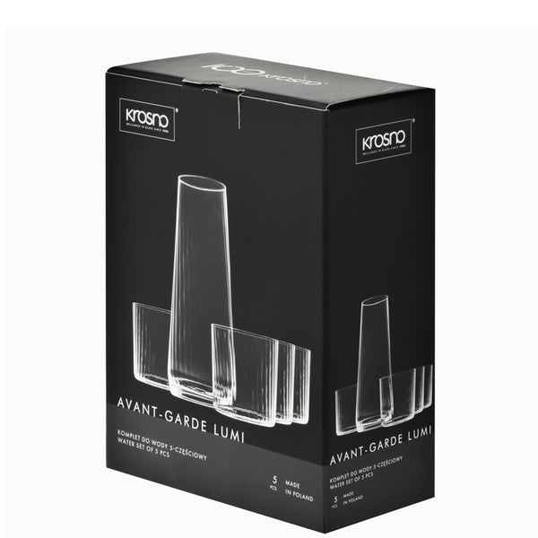 Carafe and Tumblers Set - 5 pcs