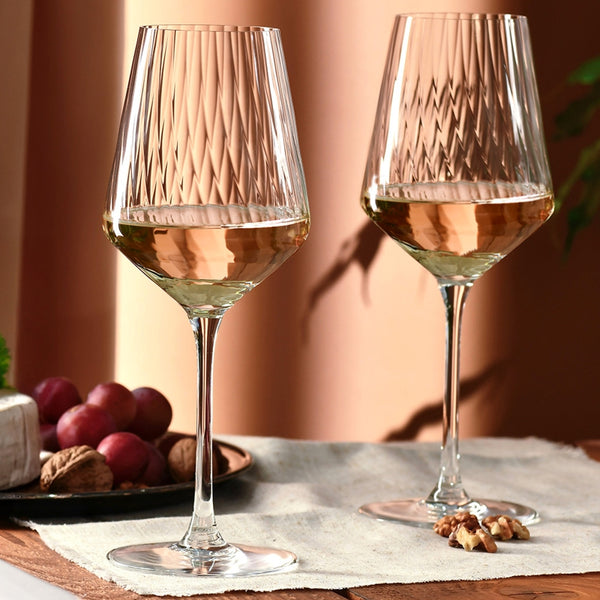 Avant-Garde Lumi White Wine Glass Set