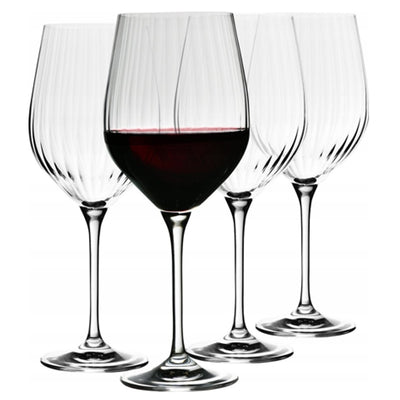 Harmony Lumi Red Wine Glass Set