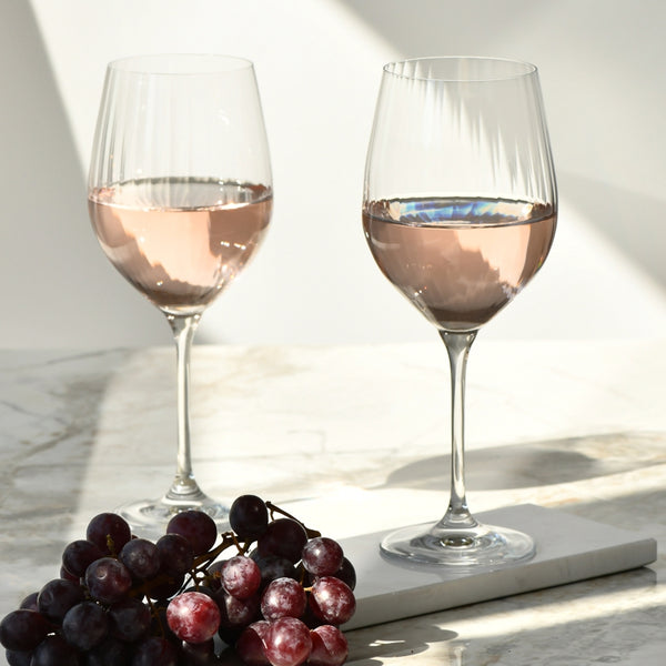 Harmony Lumi Red Wine Glass Set