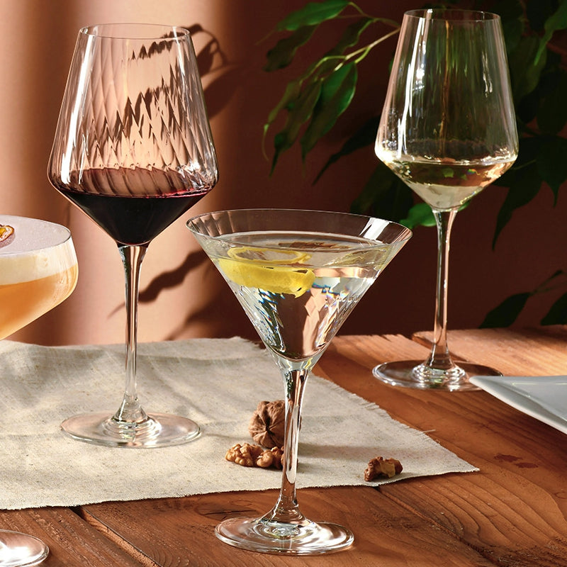 Krosno Lumi Martini Glasses - Set of 4