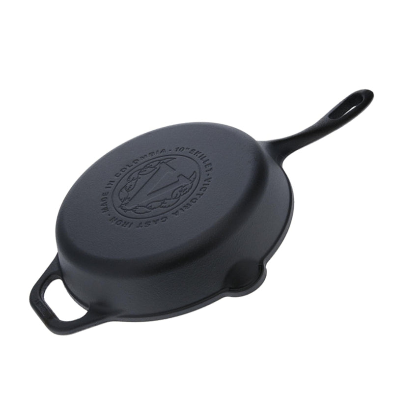 Victoria Cast Iron Skillet - 10 Inch