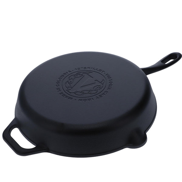 Victoria Cast Iron Skillet - 12 Inch
