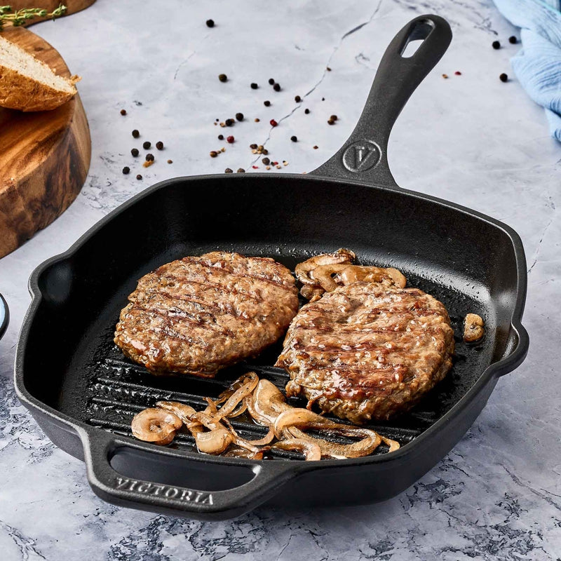 Cast Iron Grill Pan - 10