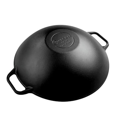 Victoria Cast Iron Wok - 14 inch