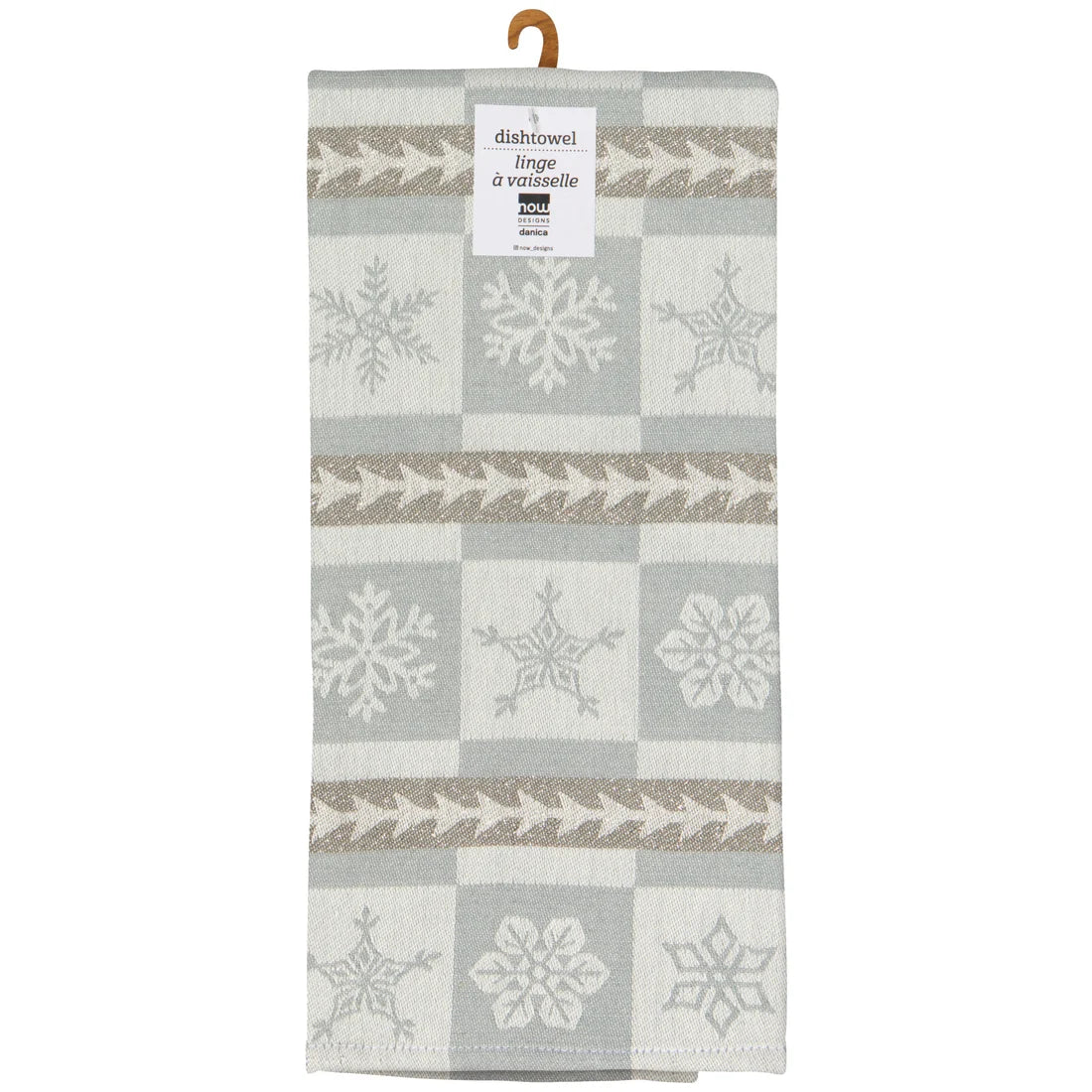Snowfall Jacquard Christmas Dishtowel