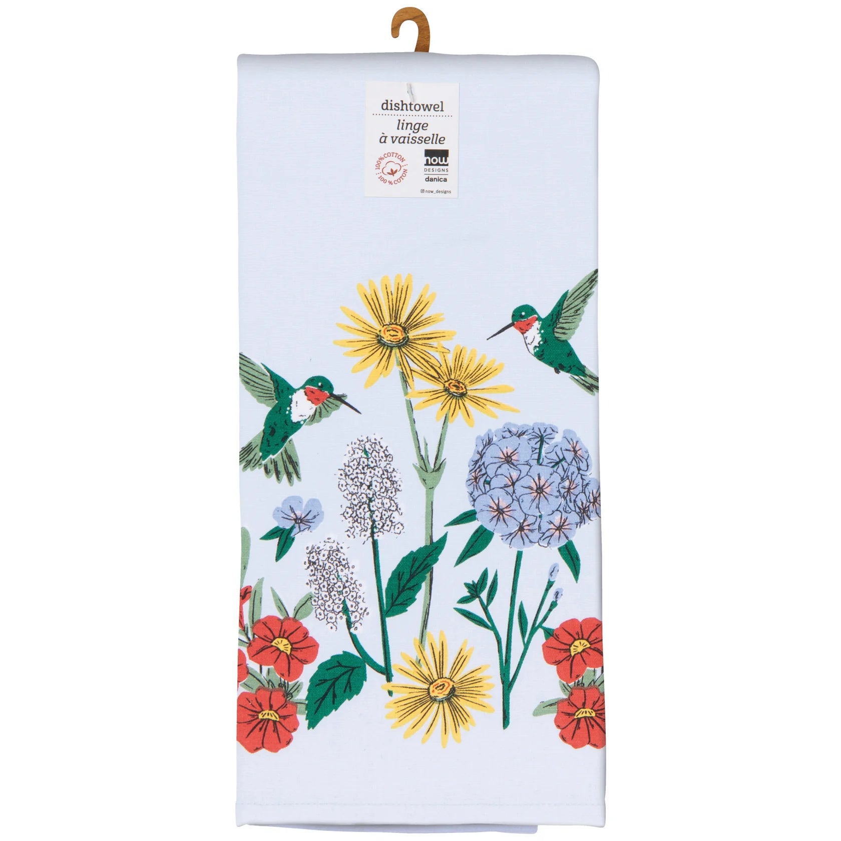 Hummingbird Dishtowel