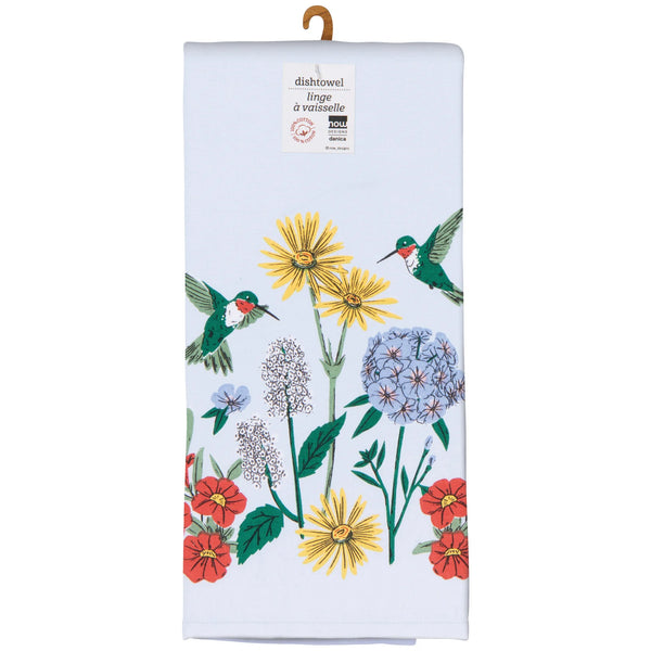 Hummingbird Dishtowel