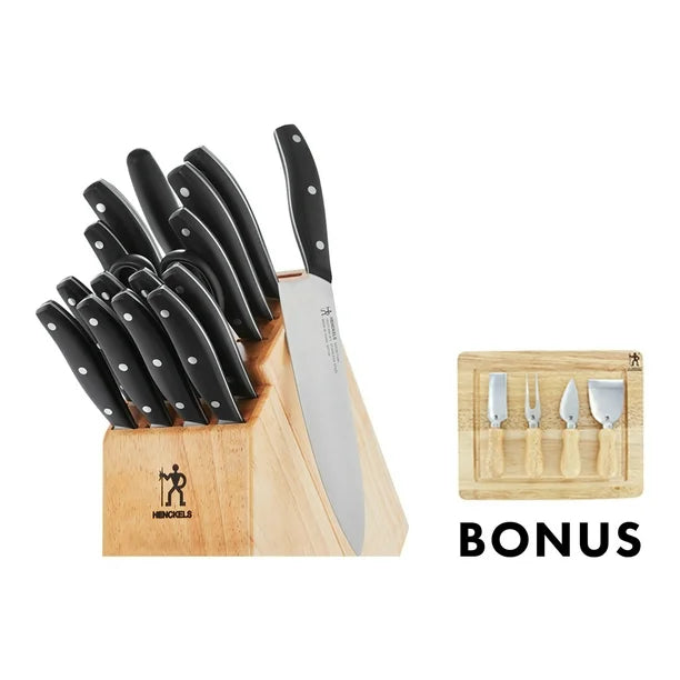 Henckels Definition 17 Piece Block Set (with Bonus Cheese Set)