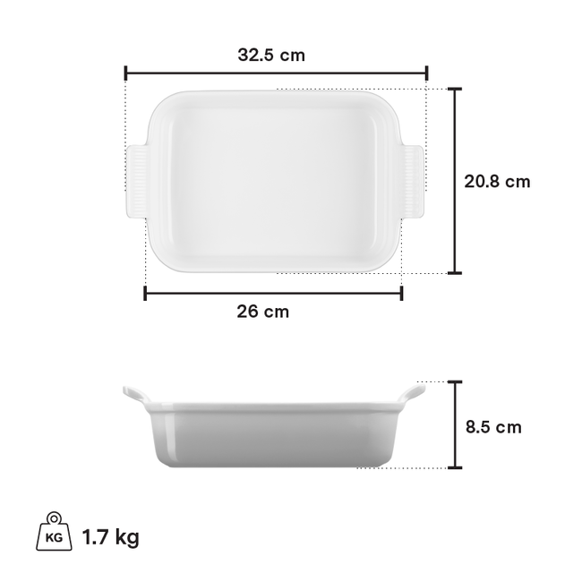 Le Creuset Rectangular Dish - 2.3L