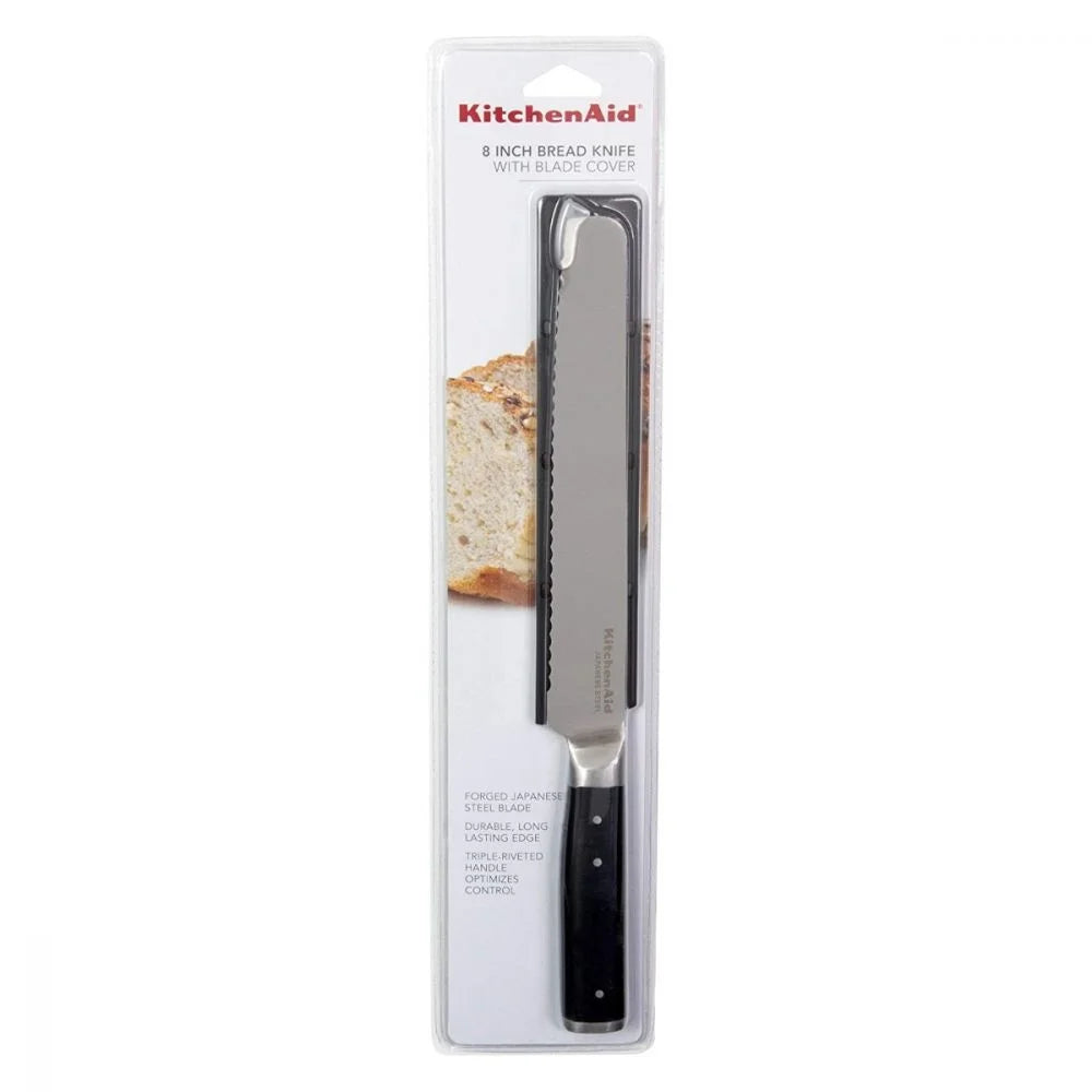 Kitchen Aid 8 Inch Bread Knife & Blade Cover