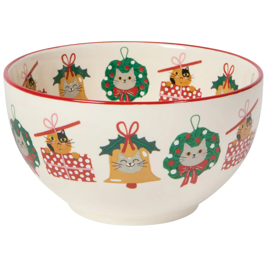 Bauble Cats Christmas Bowls