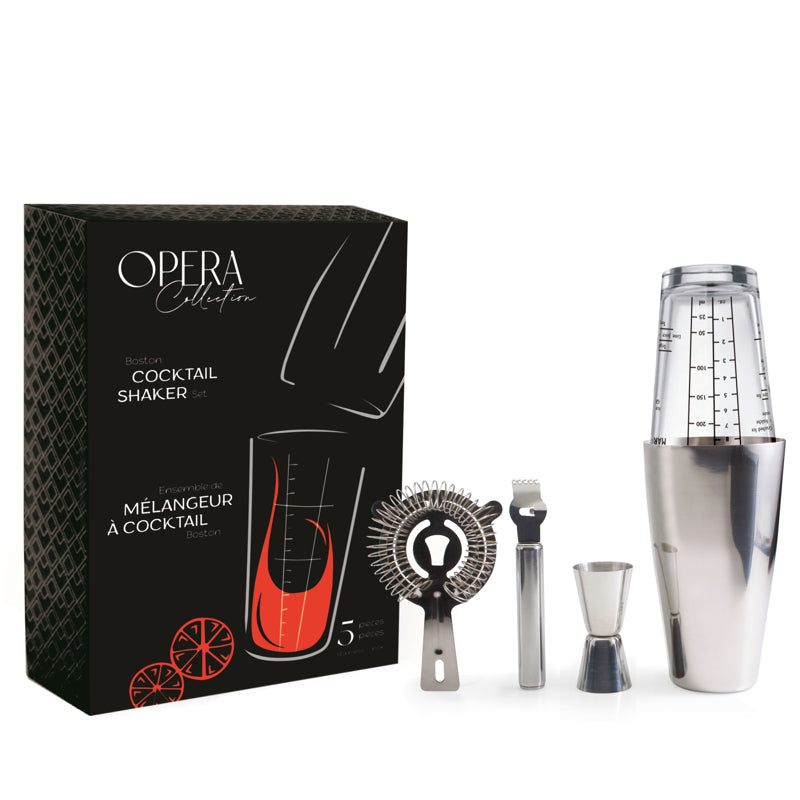 Boston Cocktail Shaker Set