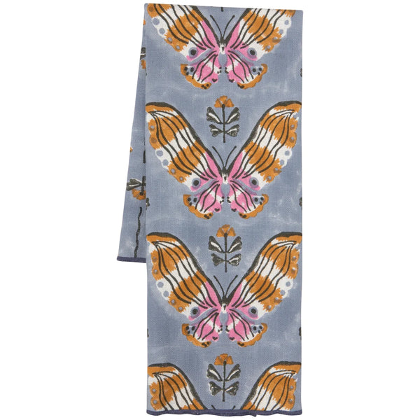 Aurora Block Print Dishtowel