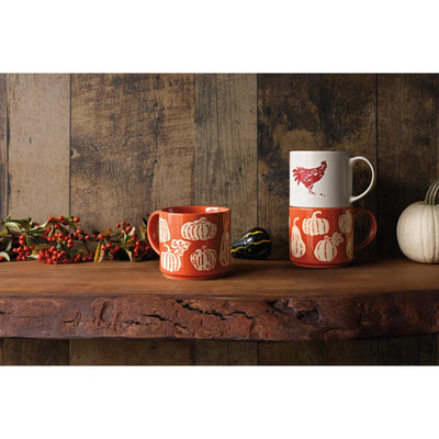 Harvest Gourds Stacking Mug