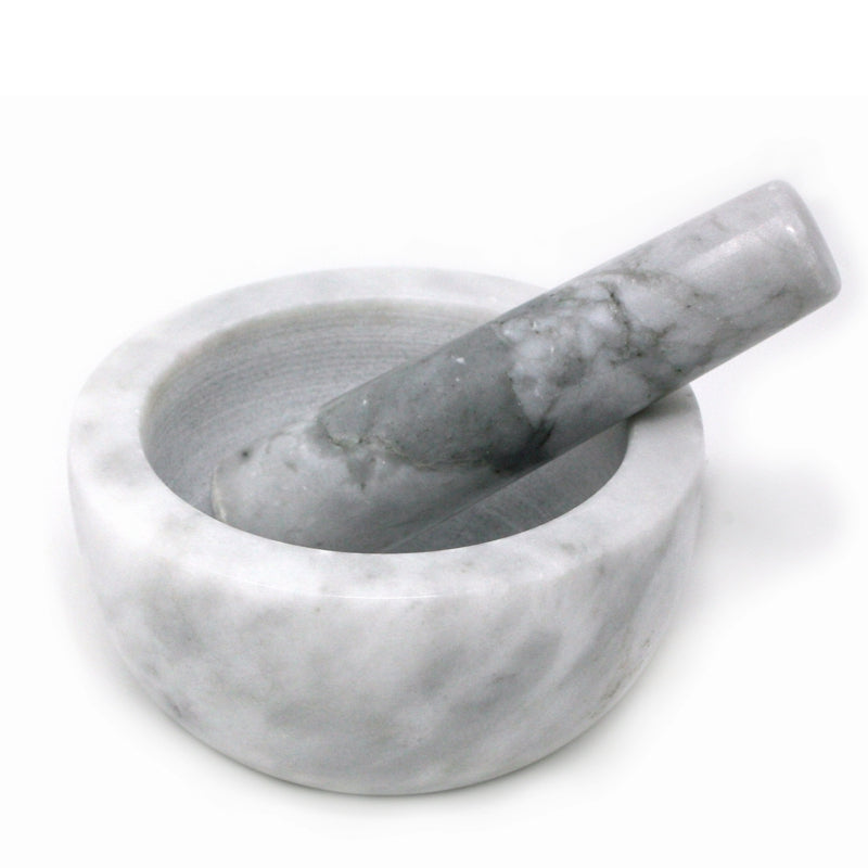 Marble Mortar & Pestle
