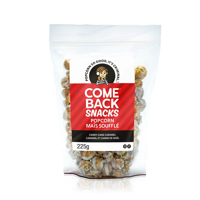 Comeback Snacks Candy Cane Caramel Popcorn