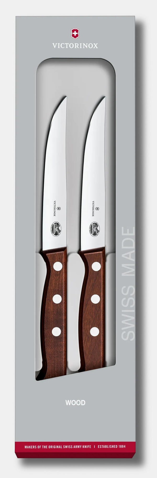 Victorinox Wood Steak Knives - Set of 2