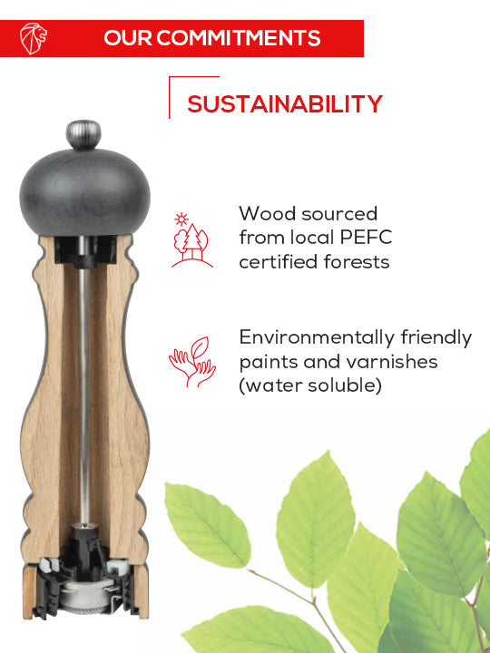 Peugeot Paris U'Select Pepper Mill Wood - 7