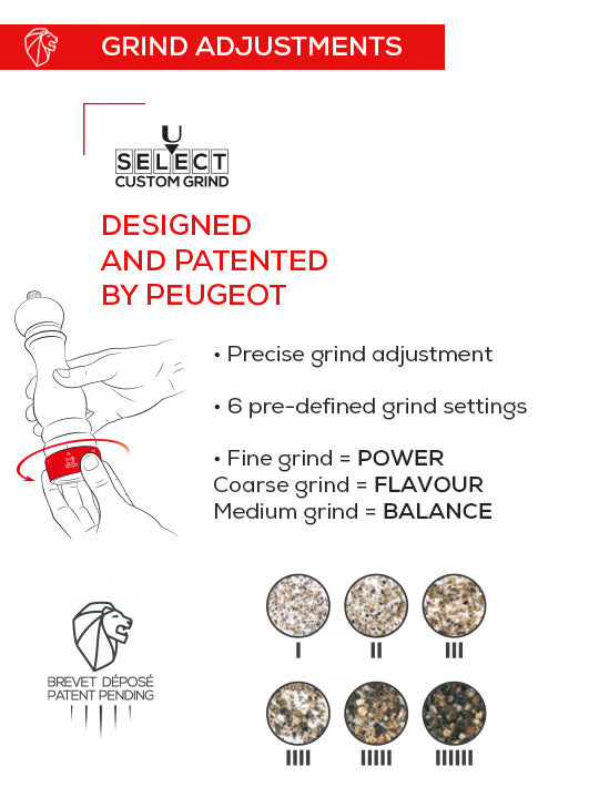 Peugeot Paris U'Select Pepper Mill Wood - 7