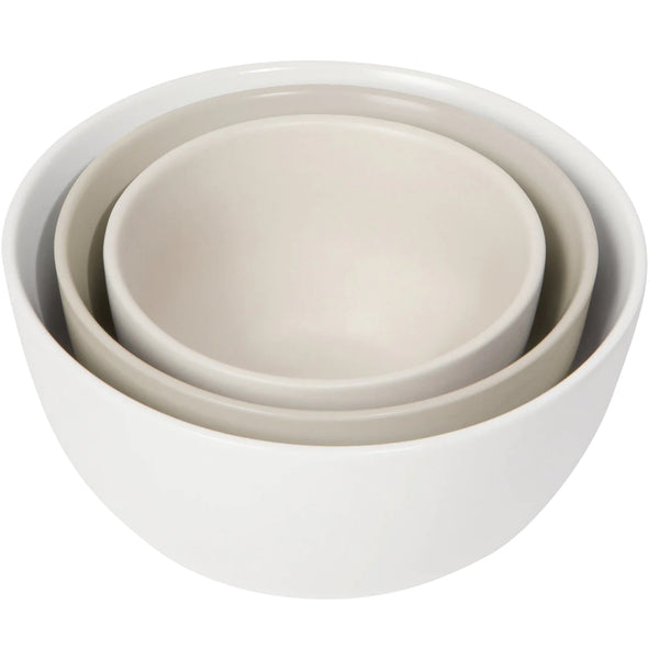 Matte White Prep Bowl Set