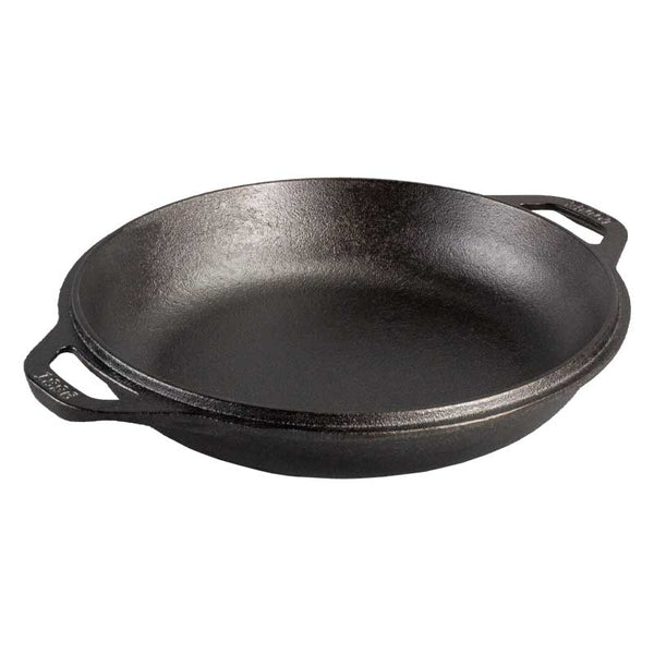 Lodge 5 qt Cast Iron Double Dutch Oven