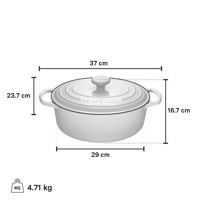 Le Creuset Oval French Oven - 4.7L