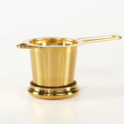 Lake and Oak Gold Goddess Tea Strainer