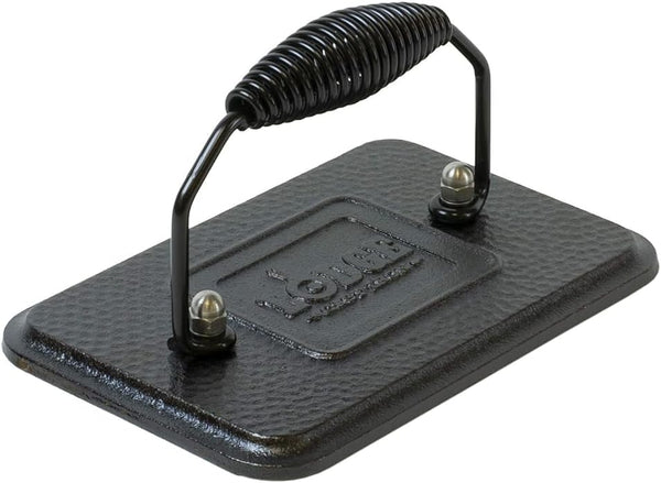 Lodge Cast Iron Rectangular Grill Press