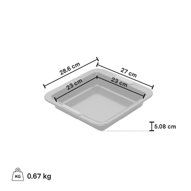 Le Creuset Square Cake Tin