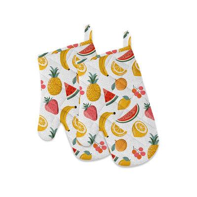 Fruit Medley Oven Mitts - Set of 2