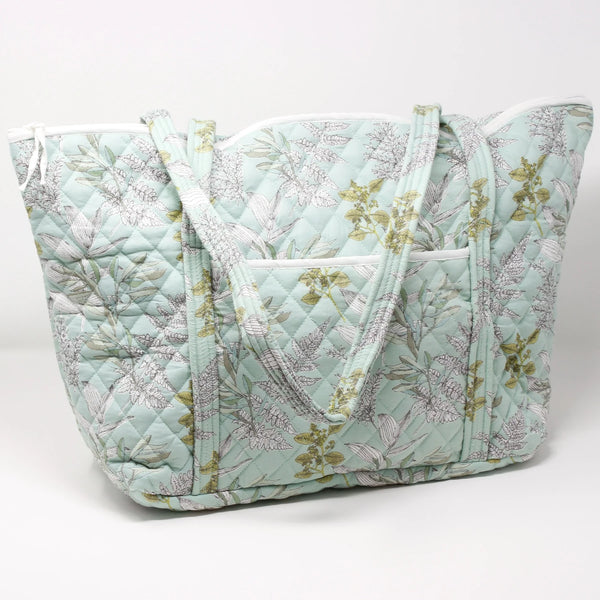 Mahogany Serena Quilted Tote