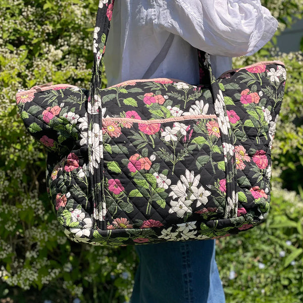 Mahogany Valerie Quilted Tote