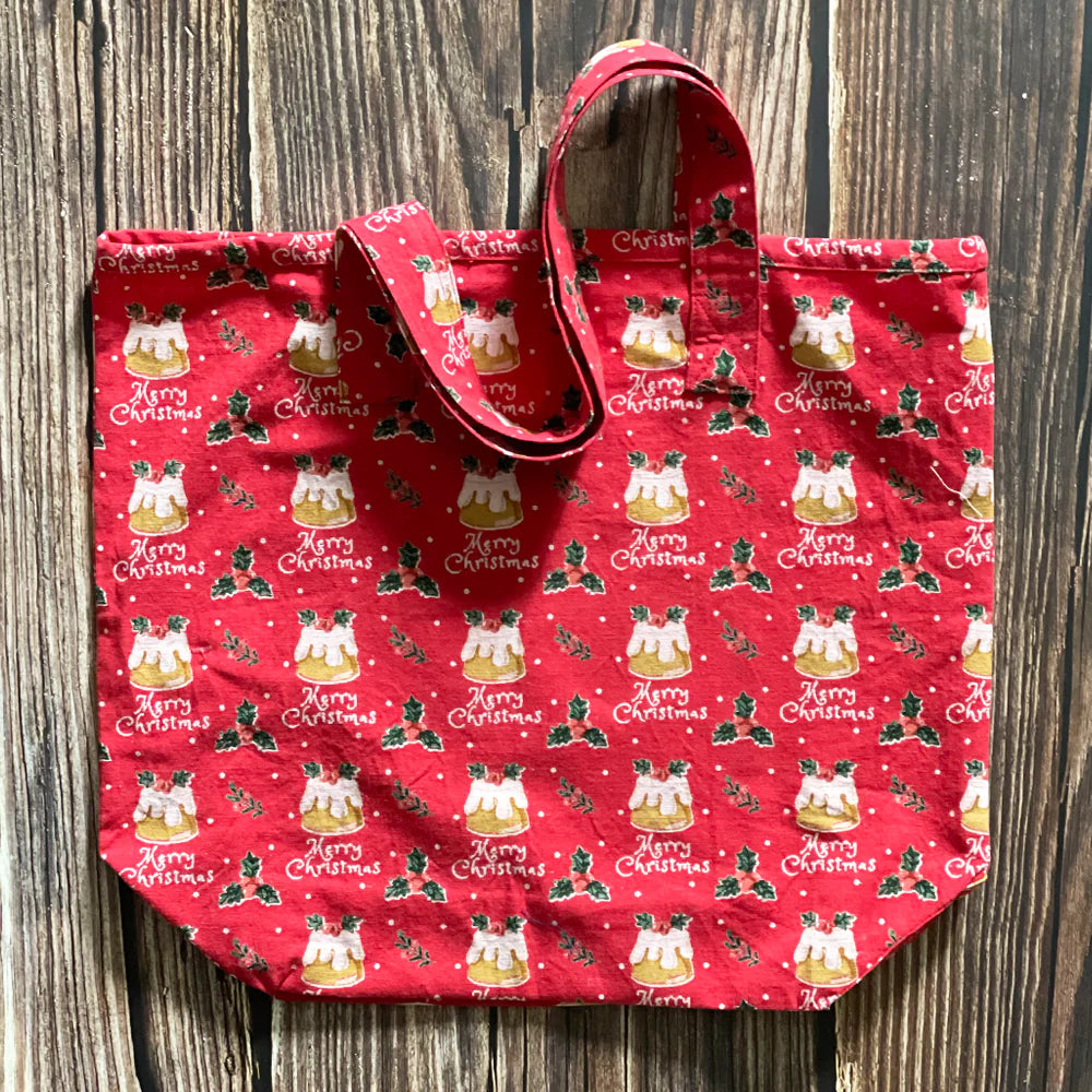 Mahogany Christmas Tote Bag