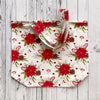 Mahogany Holiday Bouquet Tote Bag