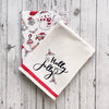 Mahogany Holly Jolly Printed Kitchen Towel