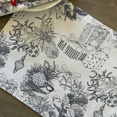 Mahogany Holiday Celebration Placemats - Set of 4