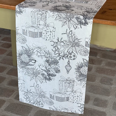 Mahogany Holiday Celebration Table Runner