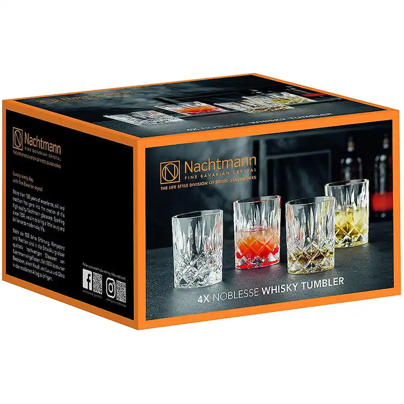 Nachtmann Noblesse Whiskey Glasses - Set of 4