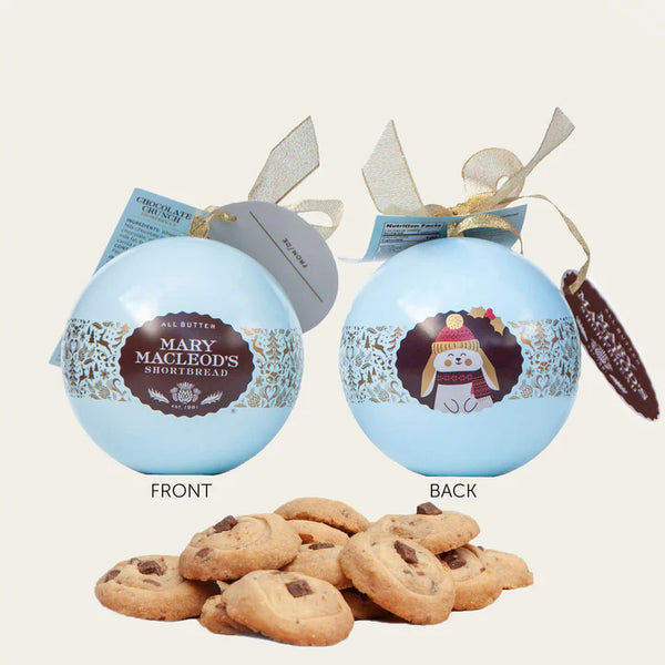 Mary Macleod's Blue Ornament Tin of Cookies