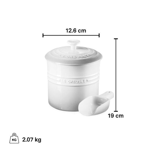 Le Creuset 1.9L Pet Food Container with Scoop