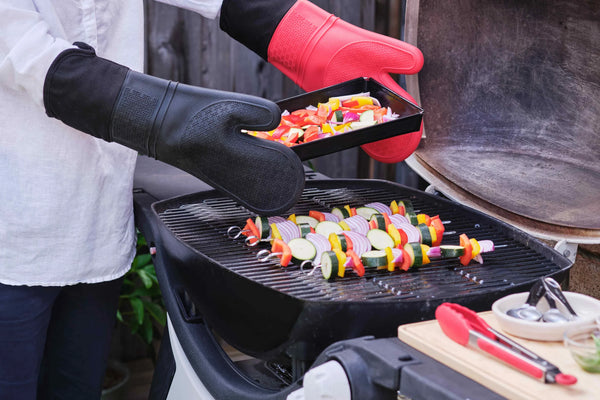 Silicone Oven Mitt With Cuff