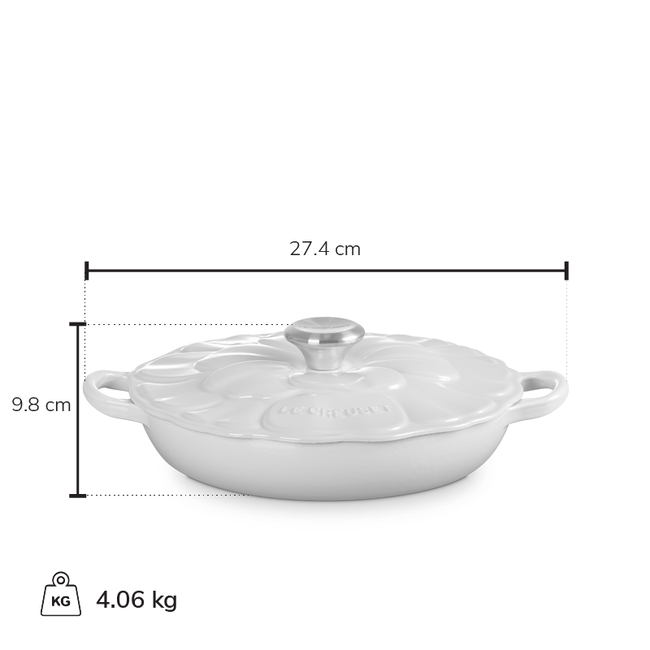 Le Creuset Petal Braiser - 2.2L